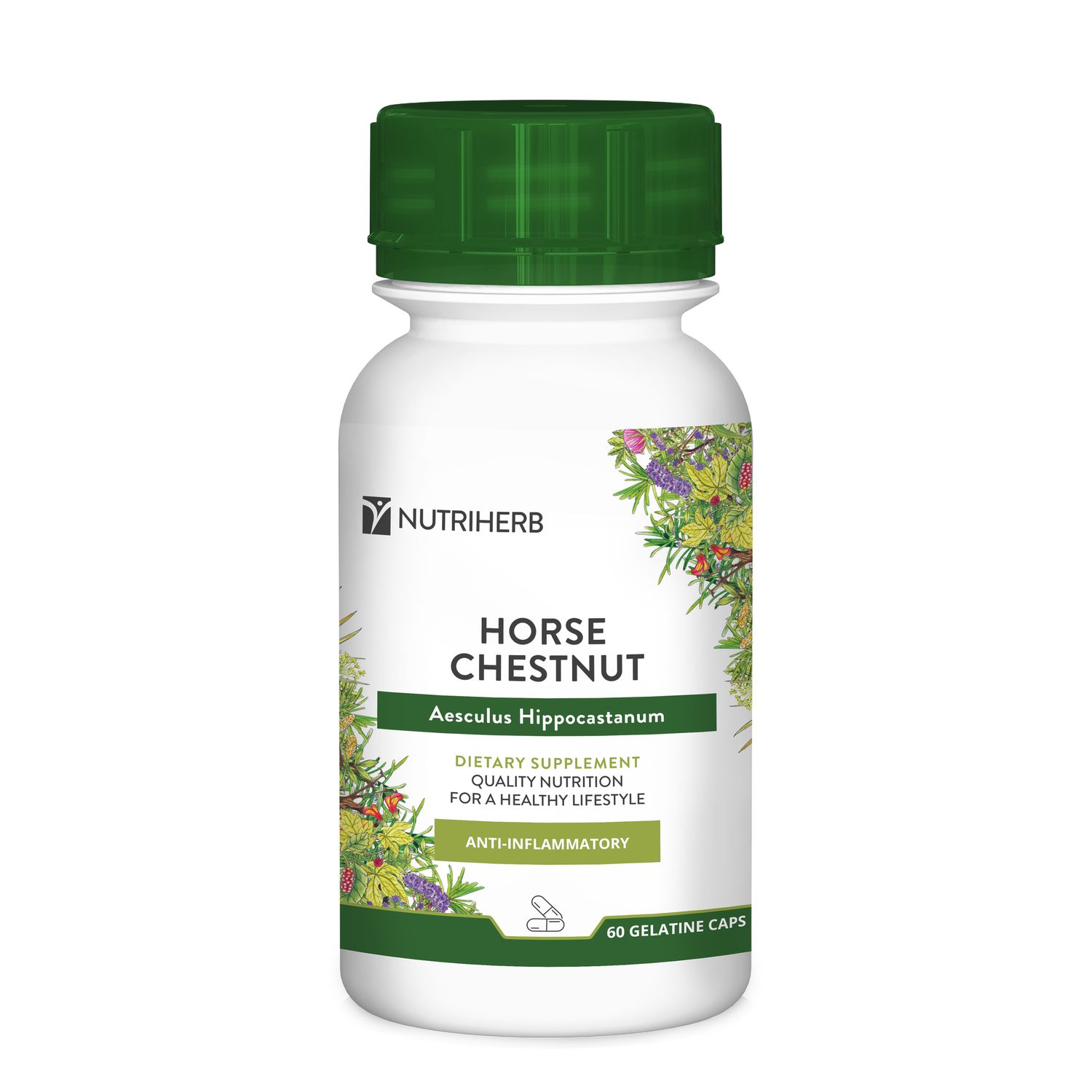 Nutrigreen - Nutriherb - Horse Chestnut - 60 capsules