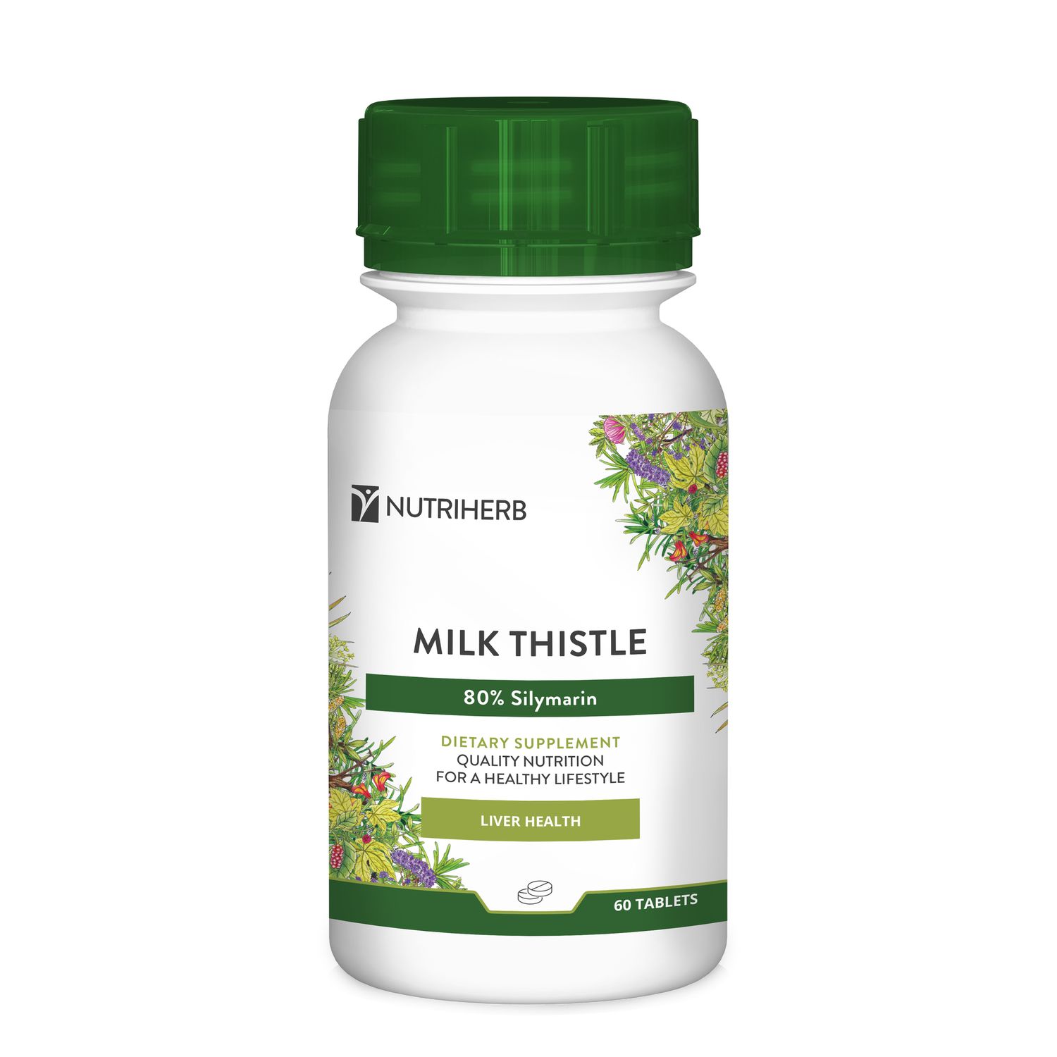 Nutrigreen - Nutriherb - Milk Thistle High Potency - 60 Capsules