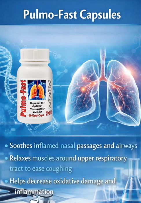 DNA Biopharm - Pulmo-Fast Capsues - 60's