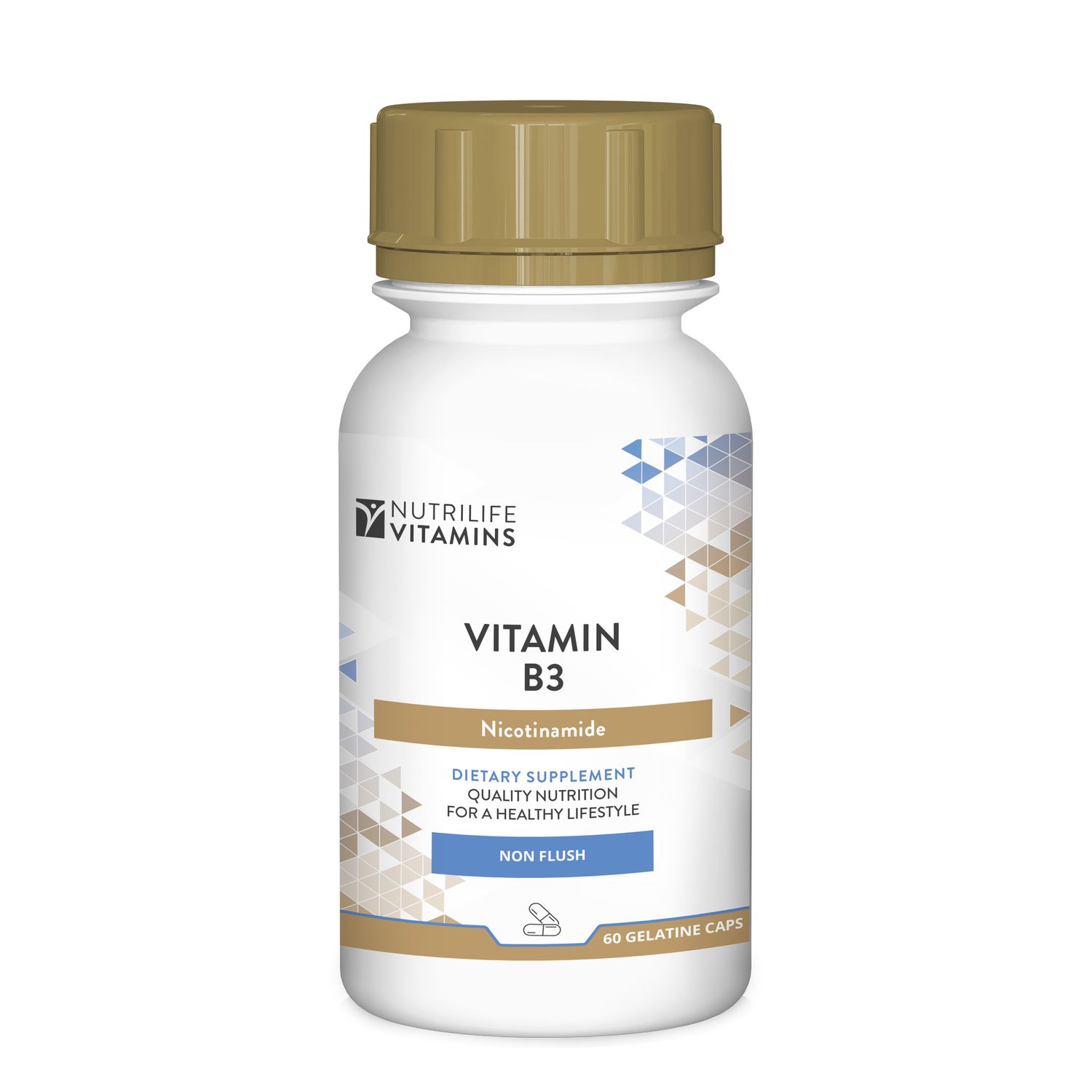 Nutrigreen - Nutrilife Vitamins - Vita B3 Nicotinamide NFlush - 60 tablets