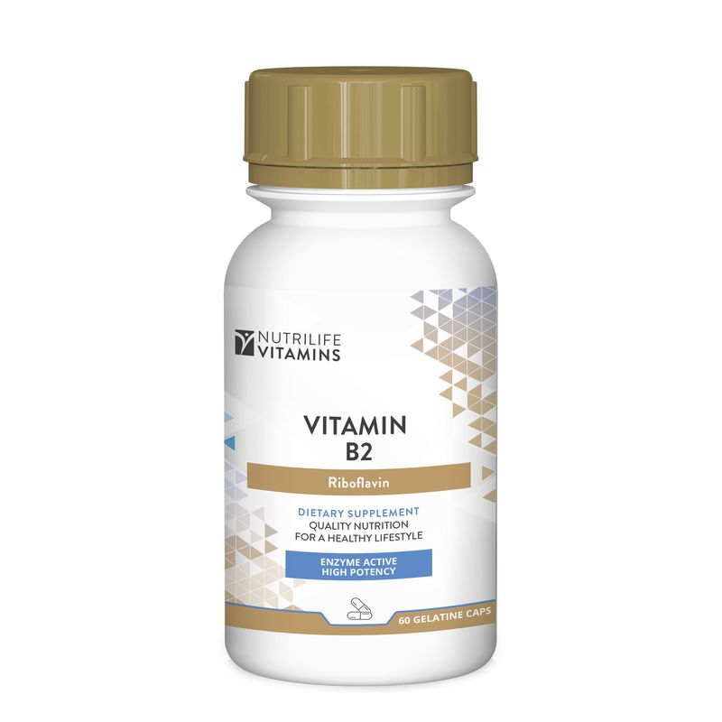 Nutrigreen - Nutrilife Vitamins - Vita B2 Riboflavin - 60 capsules