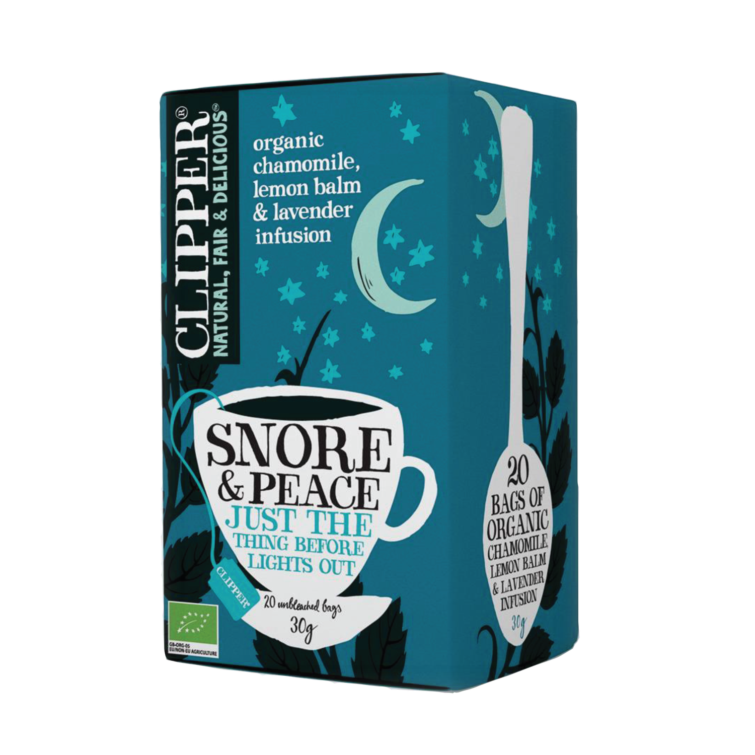 Clipper - Organic Snore &amp; Peace Tea - 20 bags
