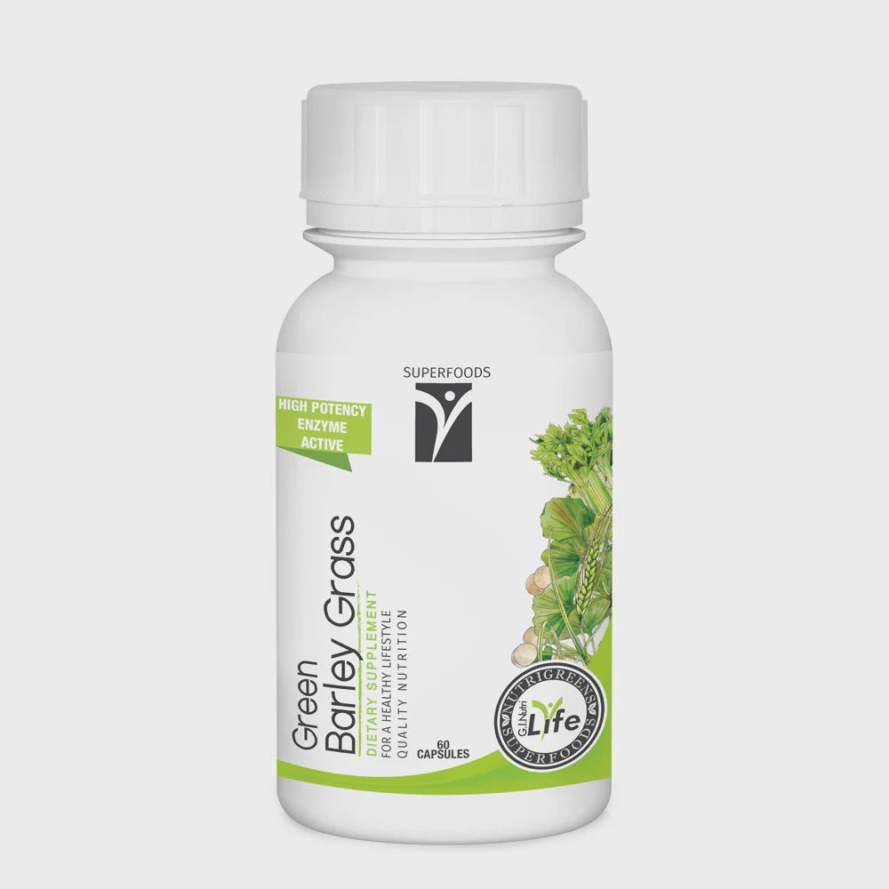 Nutrigreen - Green Barley Grass - 60 Capsules