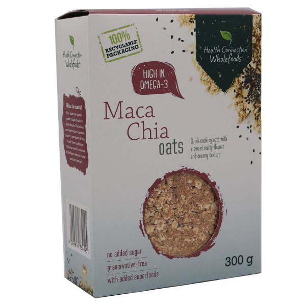 Health Connection Wholefoods - Maca Chia Oats - 300g