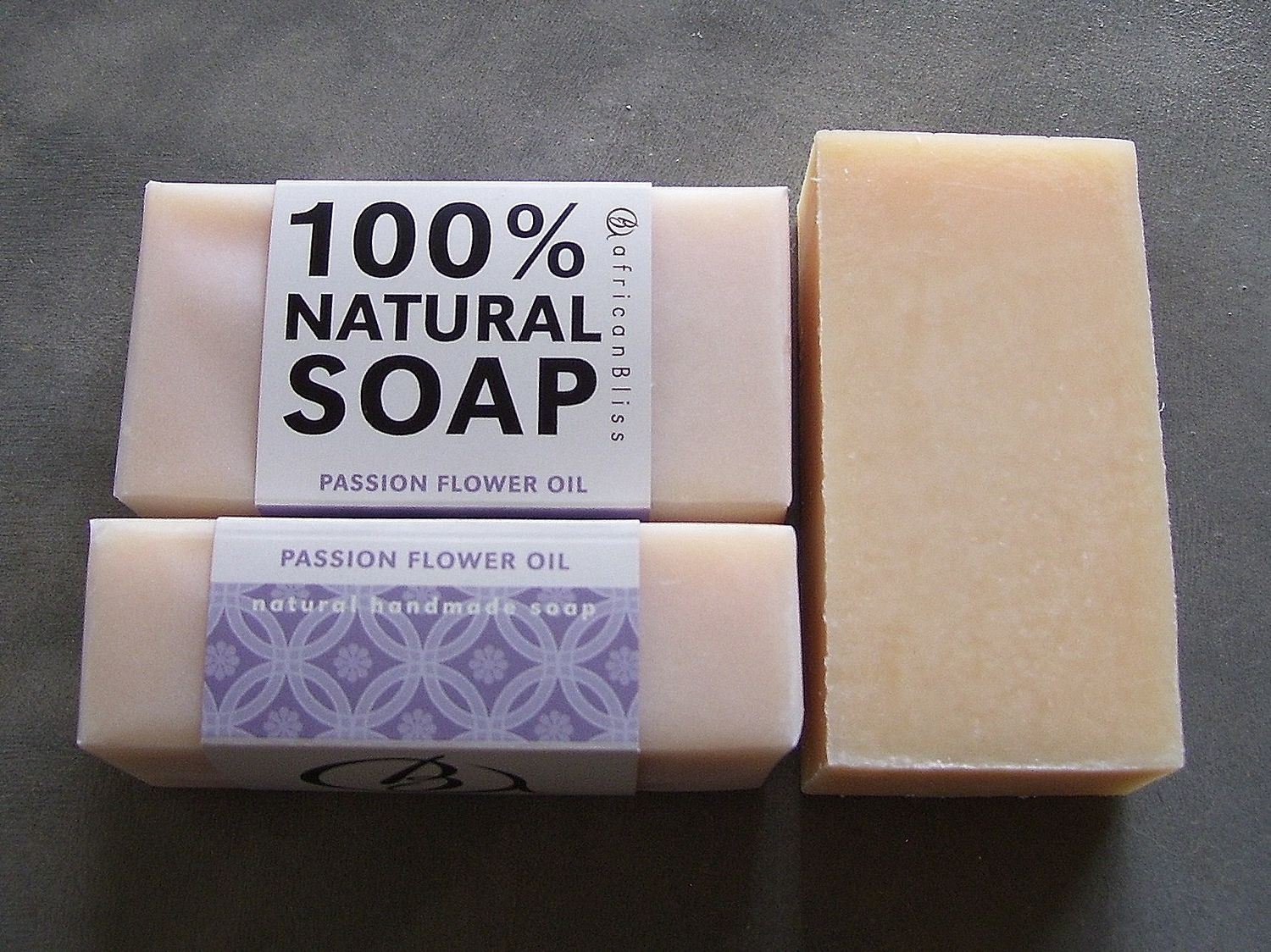 African Bliss - Passion Flower Oil Soap Bar - 100g