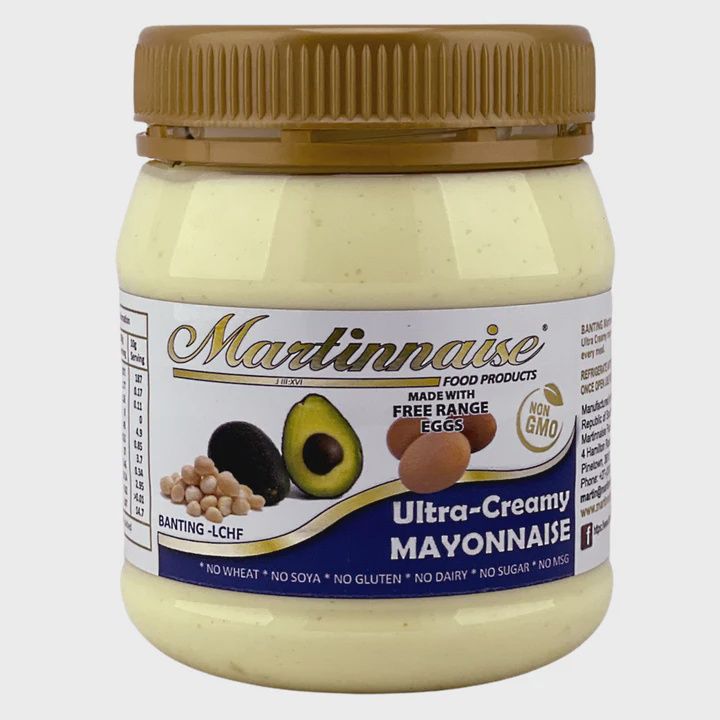 Martinnaise - Banting - Ultra-Creamy Mayonnaise - 400g