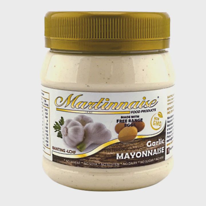Martinnaise - Banting - Garlic Mayonnaise - 400g