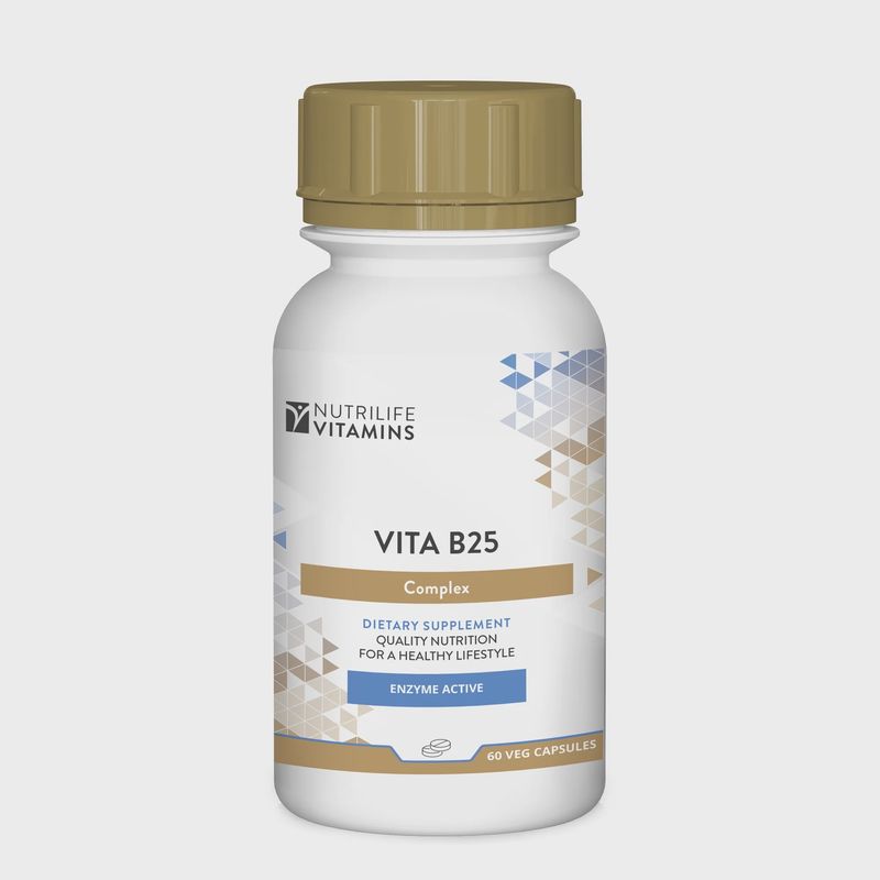 Nutrigreen - Nutrilife Vitamins - Vita B25 Complex - 60 vegi capsules