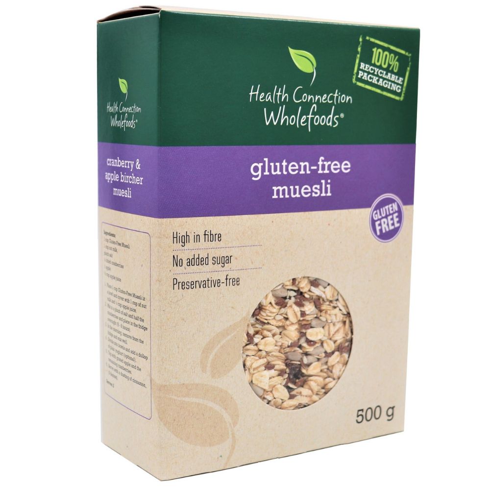 Health Connection Wholefoods - Gluten-free Muesli - 500g
