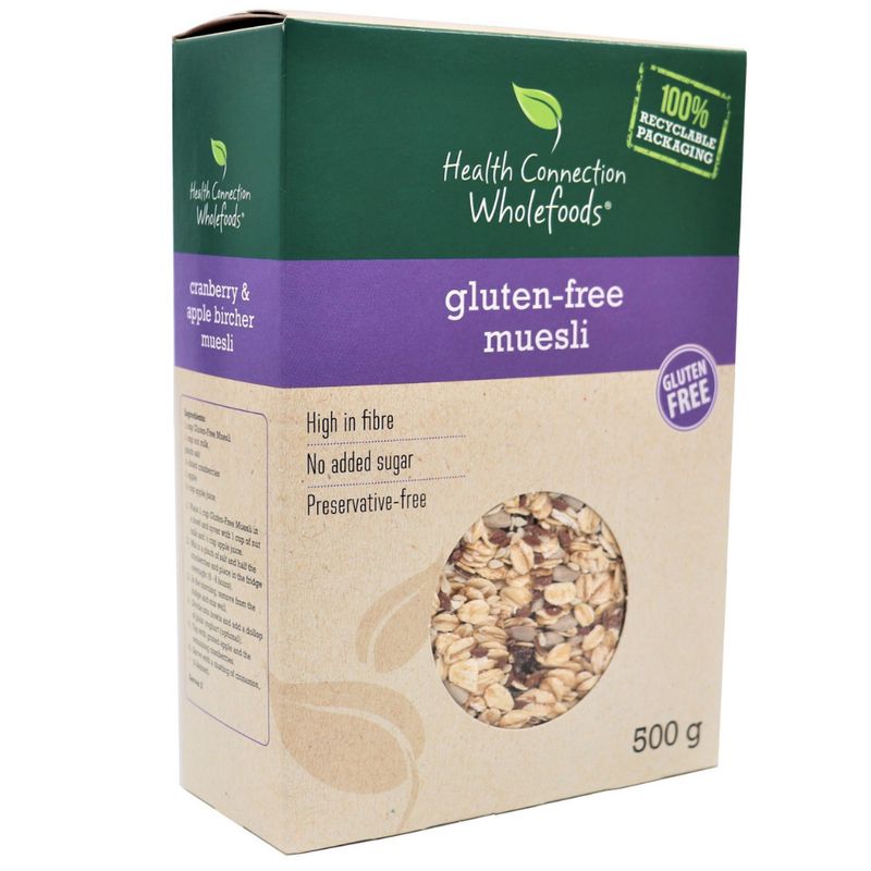 Health Connection Wholefoods - Gluten-free Muesli - 500g
