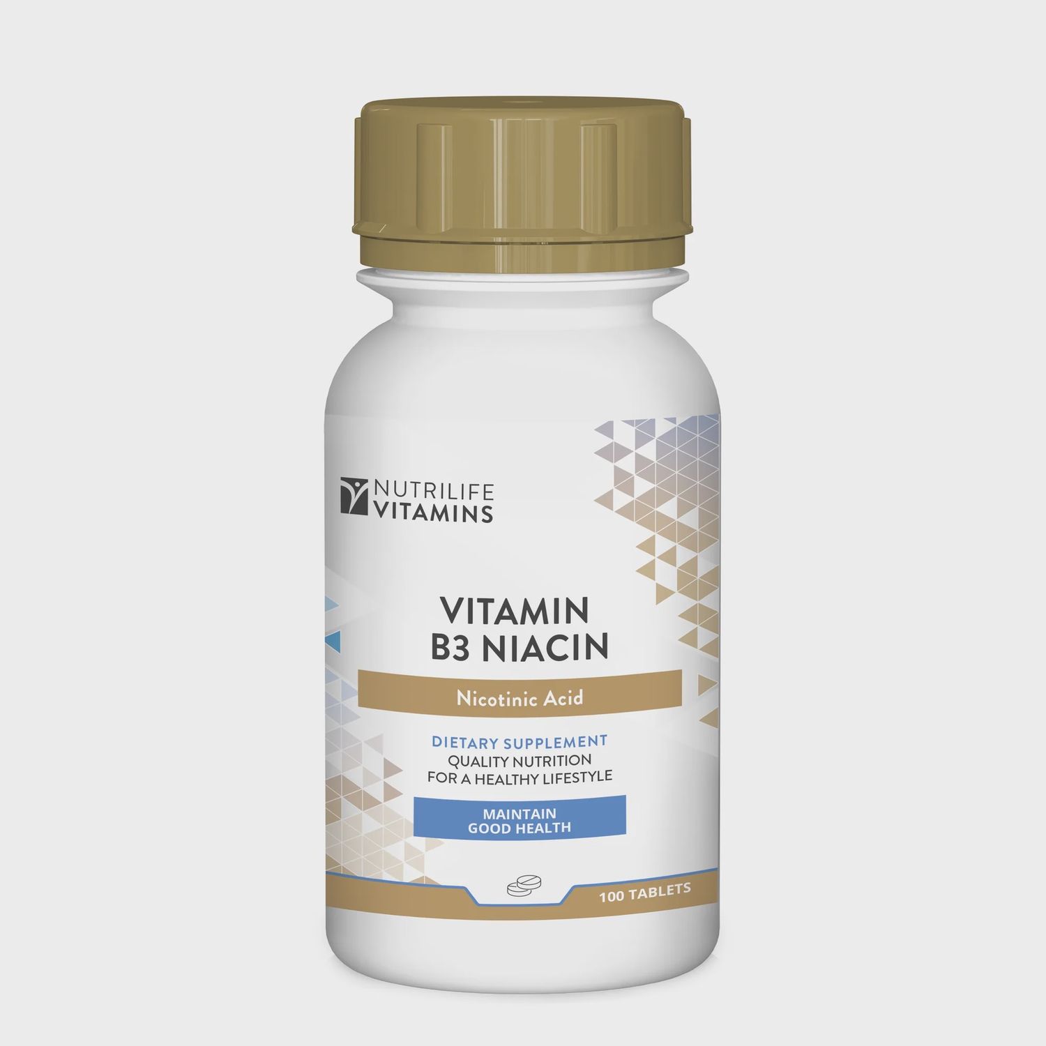 Nutrigreen - Nutrilife Vitamins - Vita B3 Naicin - 100 tablets