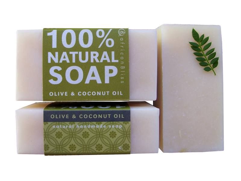 African Bliss - Olive and Coconut Soap Bar - 100g