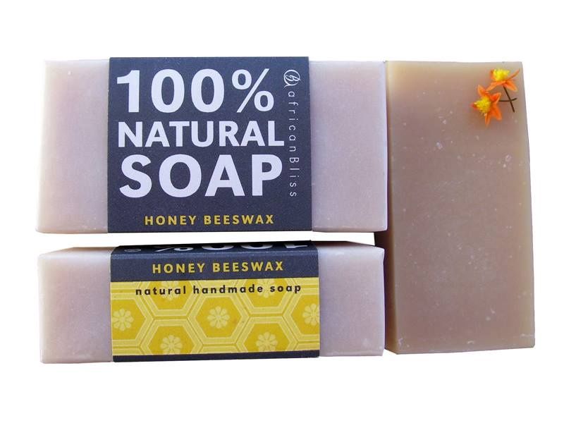 African Bliss - Honey Beeswax Soap Bar - 100g