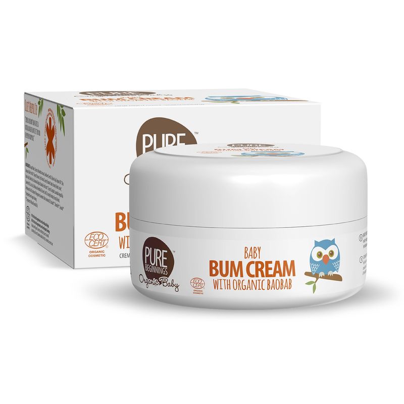 Pure Beginnings - Baby Bum Cream with organic baobab - 125ml