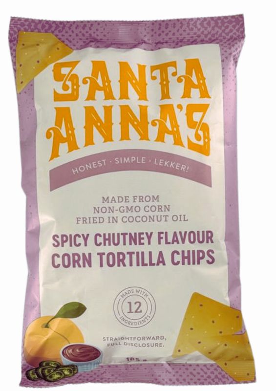 Santa Anna's - Flavoured Corn Chips - 185g