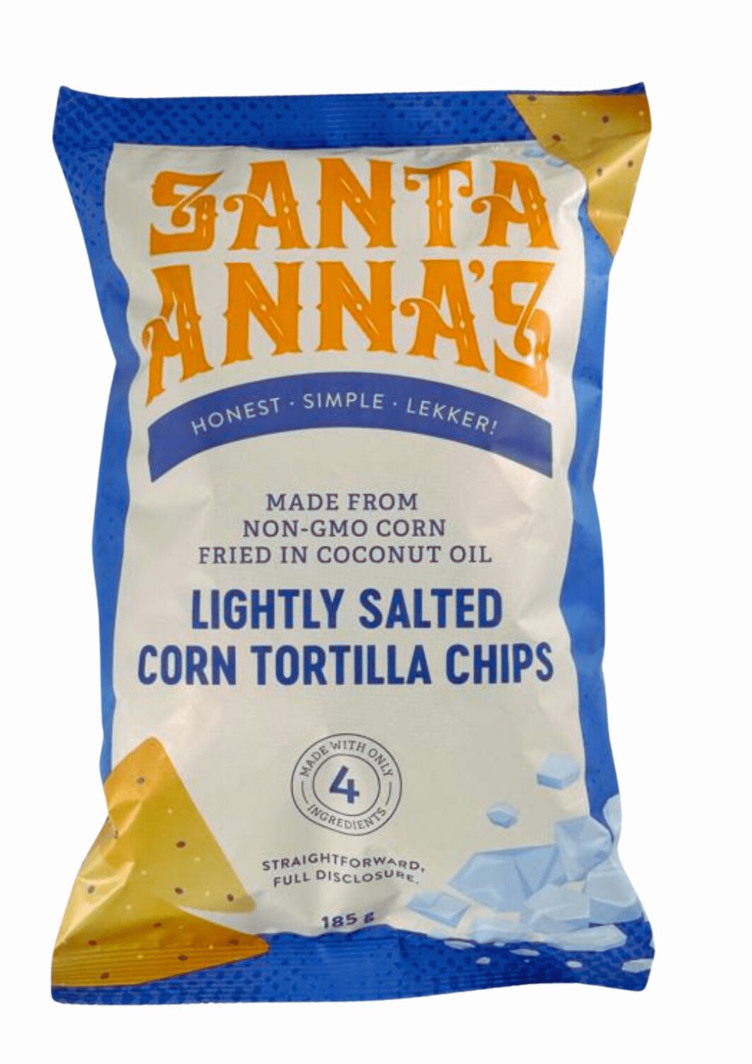 Santa Anna's - Flavoured Corn Chips - 185g, flavour: Lightly Salted