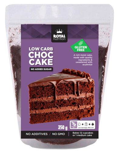 Royal Nutrition - Choc Cake - Low Carb - 360g