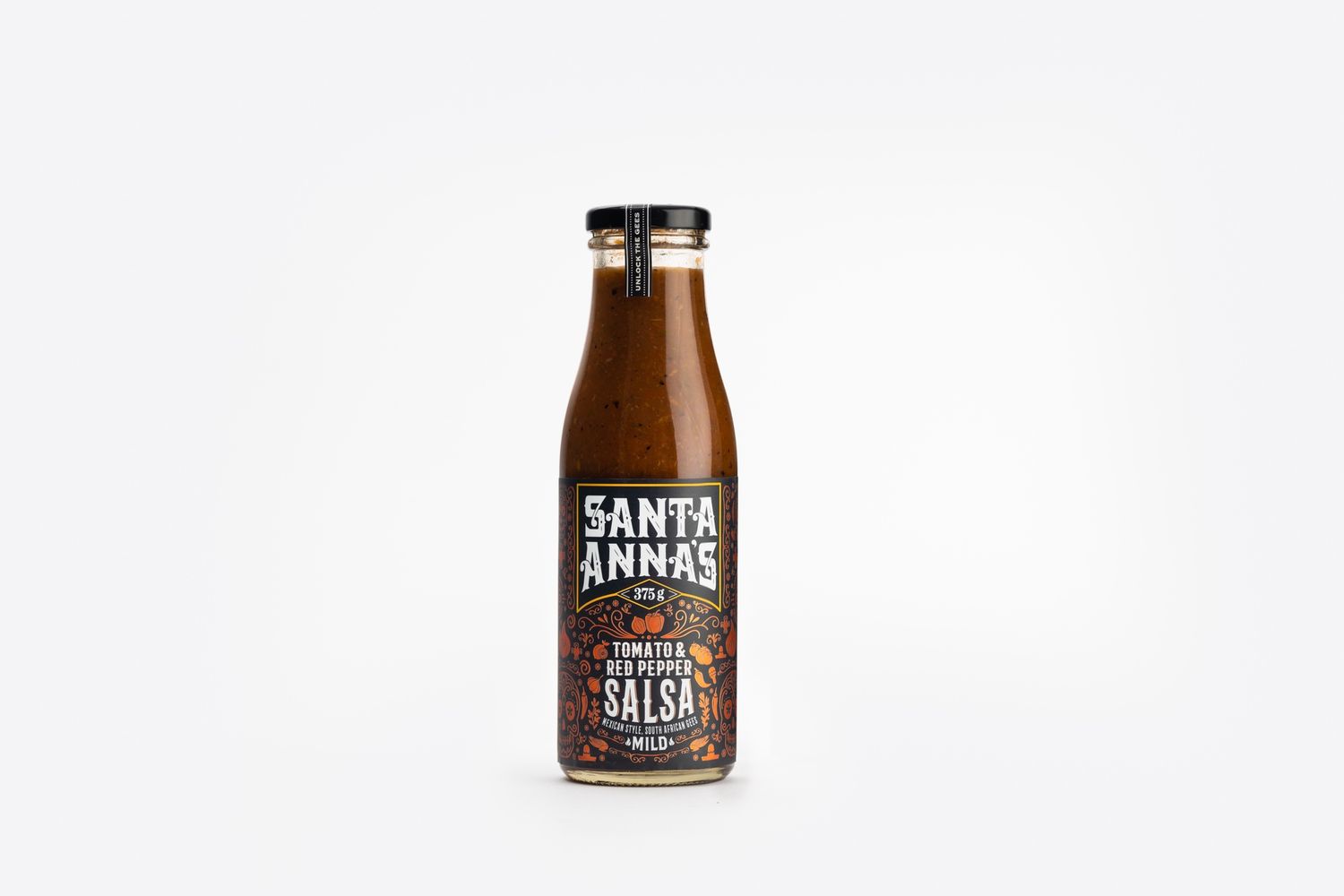 Santa Anna's - Salsa - 375g, flavour: Tomato &amp; Red Pepper