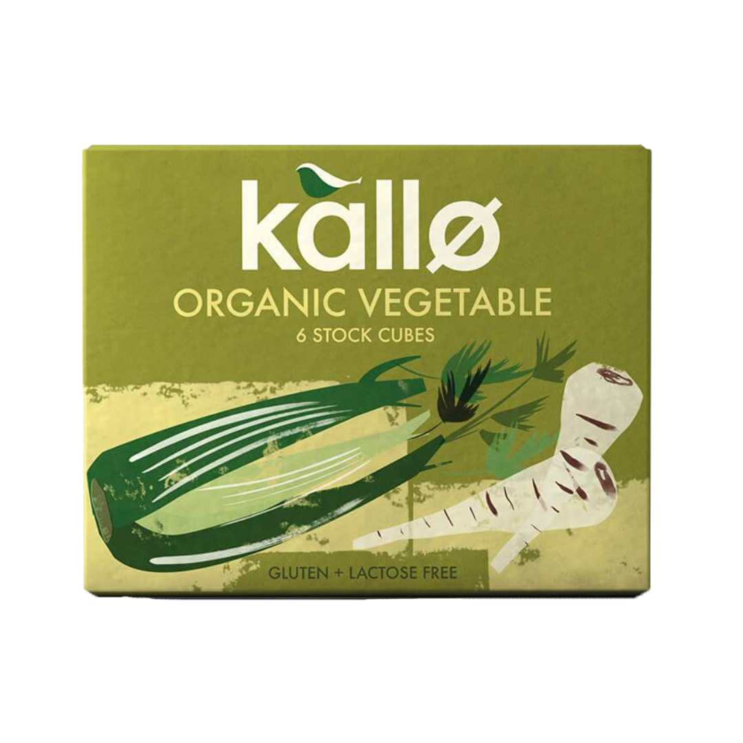 Kallo - Organic Vegetable Stock Cubes - 66g