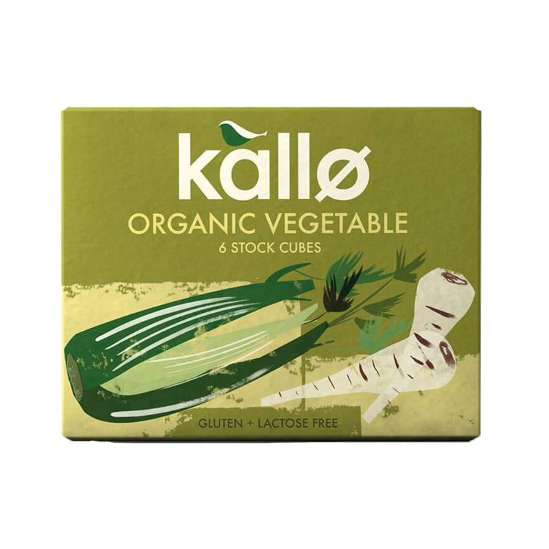 Kallo - Organic Vegetable Stock Cubes - 66g