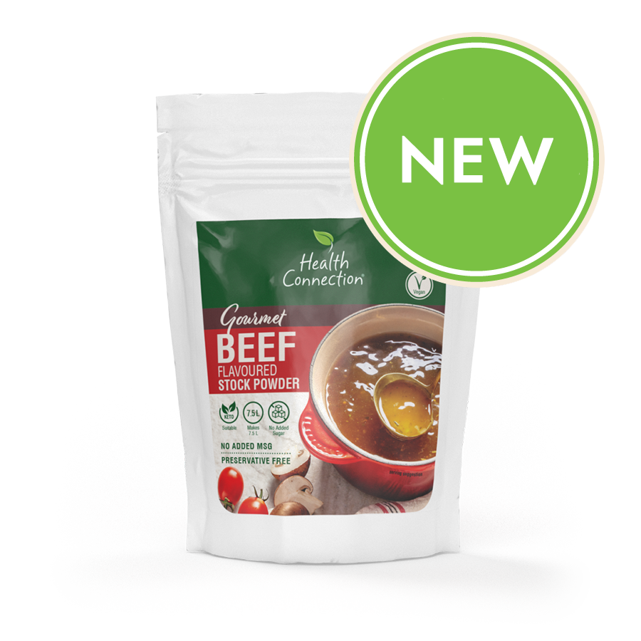 Health Connection Wholefoods - Gourmet Beef Flavoured Stock , GF - 150G