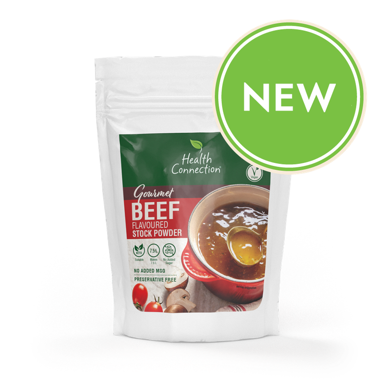Health Connection Wholefoods - Gourmet Beef Flavoured Stock , GF - 150G
