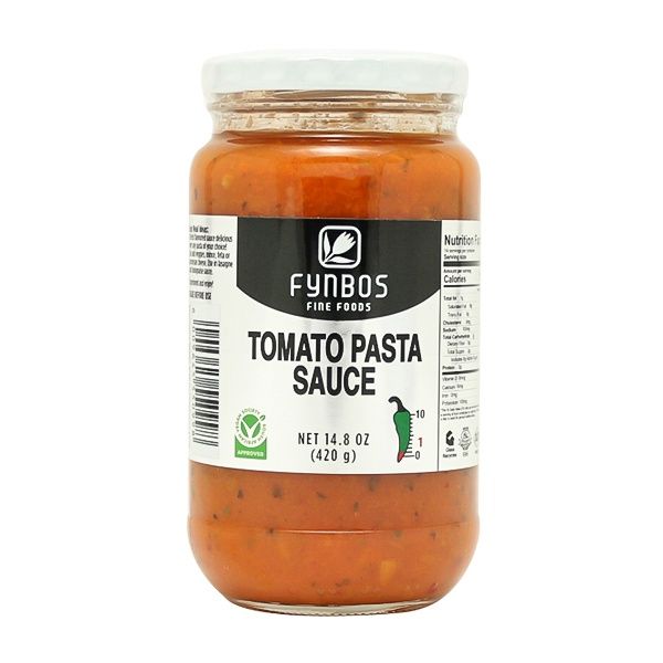 Fine Fynbos Foods - Tomato pasta sauce - 375ml / 420g