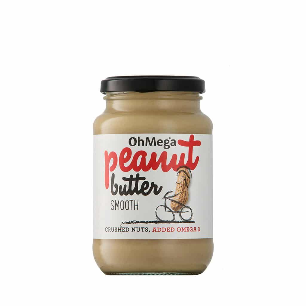 Oh Mega - Peanut Butter - Smooth, size: 400g