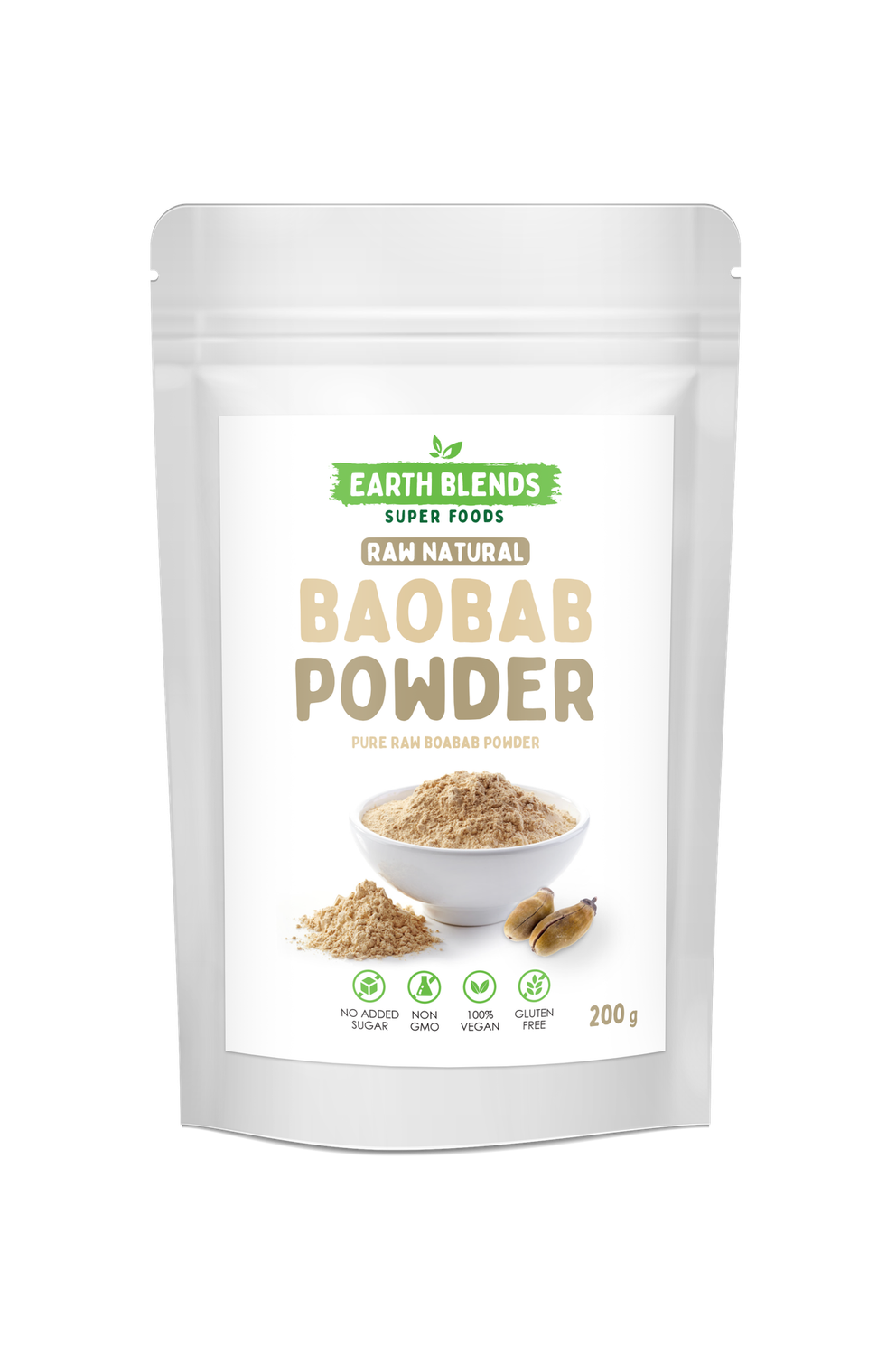 Earth Blends - Baobab Powder - 200g