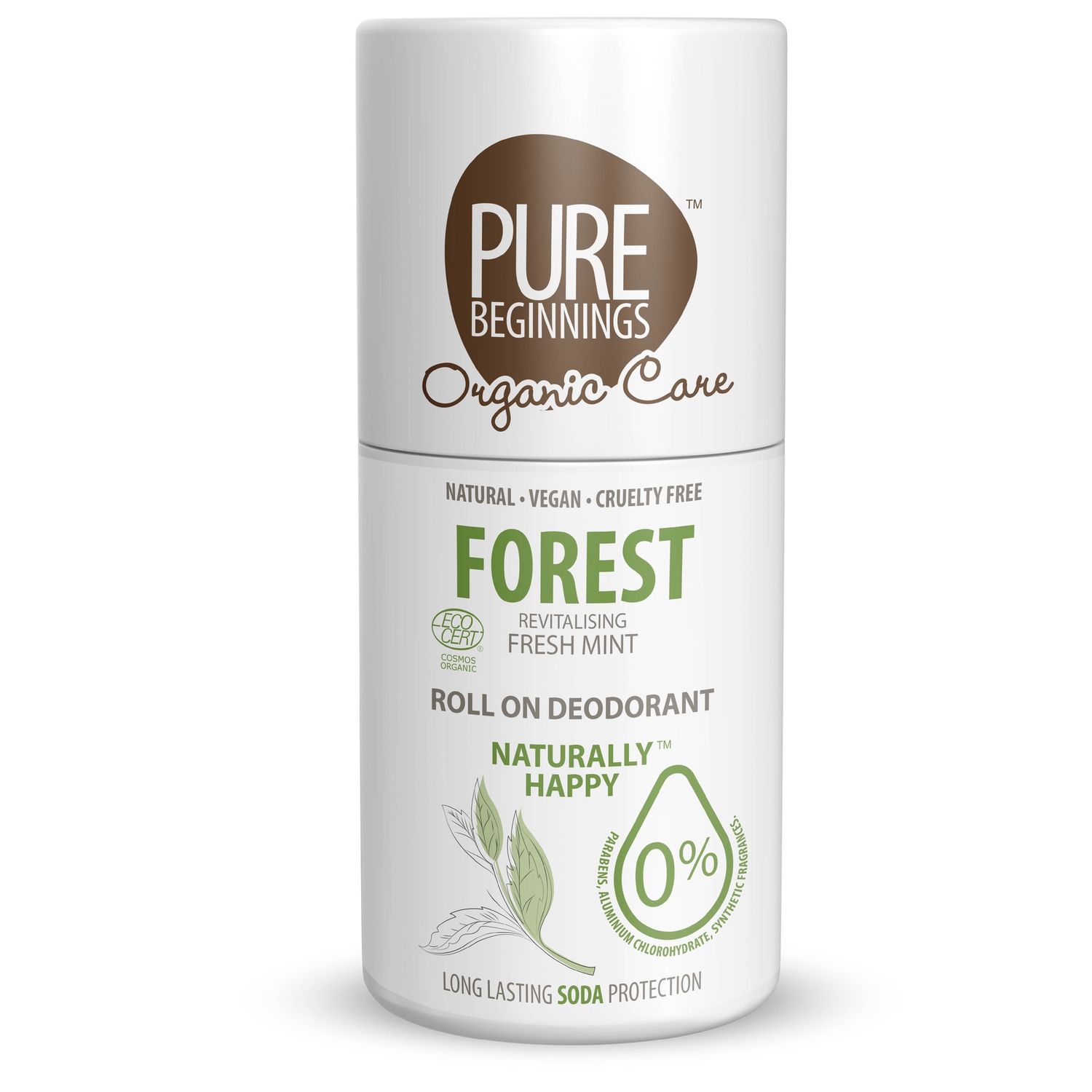Pure Beginnings - Deodorant - 75ml, fragrance: Forest