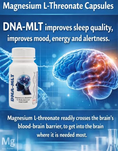 DNA Biopharm - MLT - Magnesium L-Threonate - 60's