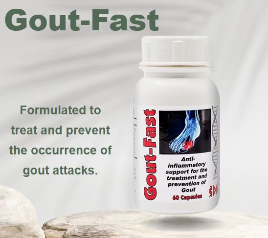 DNA Biopharm - Gout-Fast Capsules - 60's