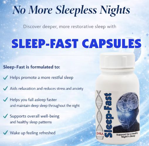 DNA Biopharm - Sleep-Fast Capsules - 60's