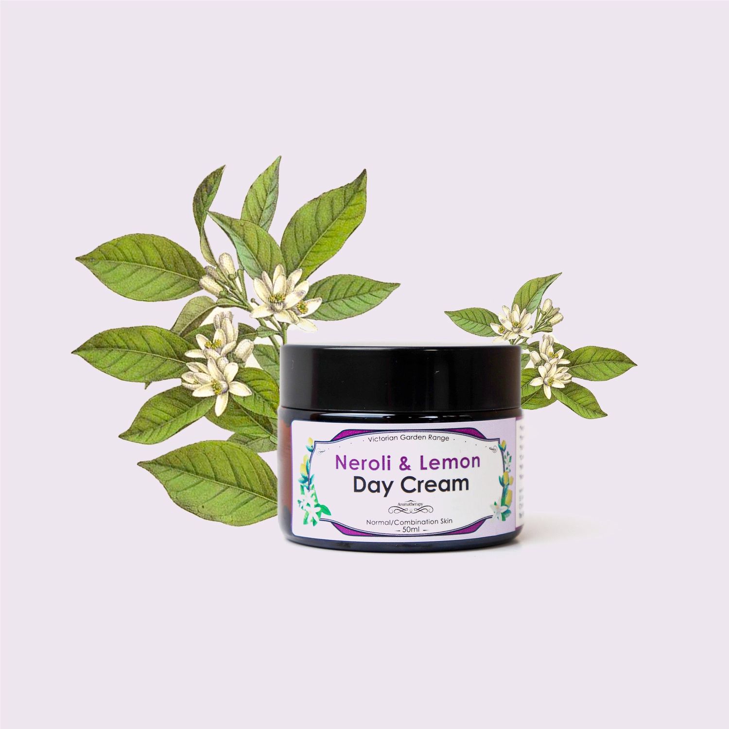 The Victorian Garden - Neroli &amp; Lemon Day Cream - 50ml