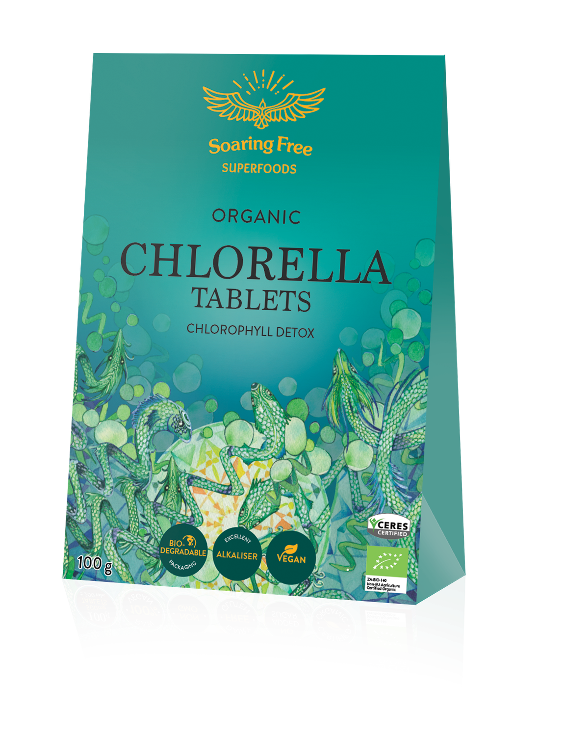 Soaring Free Superfoods - Chlorella tabs - 100g