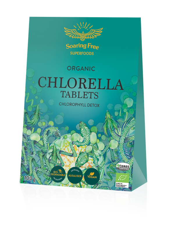 Soaring Free Superfoods - Chlorella tabs - 100g