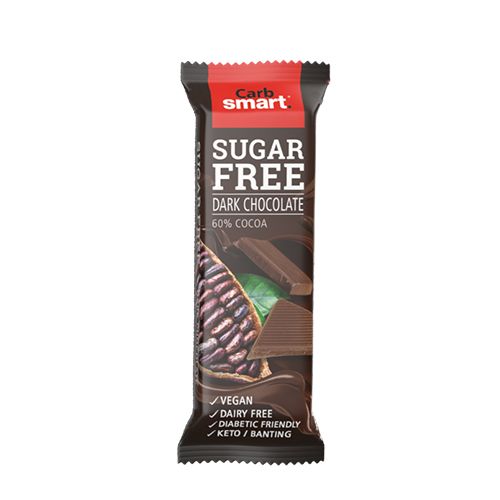Carbsmart - Dark Chocolate - SF - 30g Carbsmart - Dark Chocolate - SF - 30g