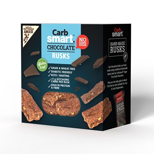 Carbsmart - Chocolate Rusks - 200g Carbsmart - Chocolate Rusks - 200g