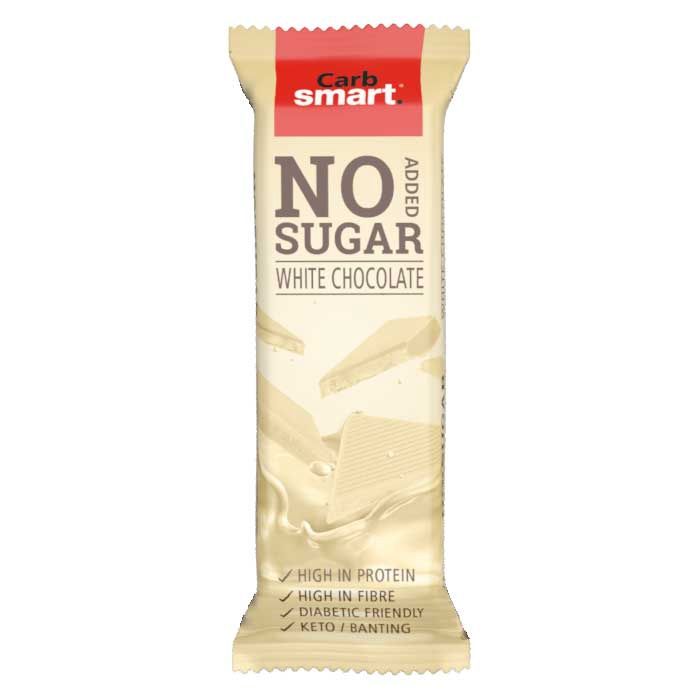 Carbsmart - White Chocolate Slab - 30g