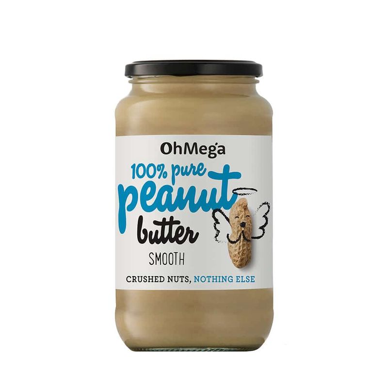 Oh Mega Pure Peanut Butter - 750g