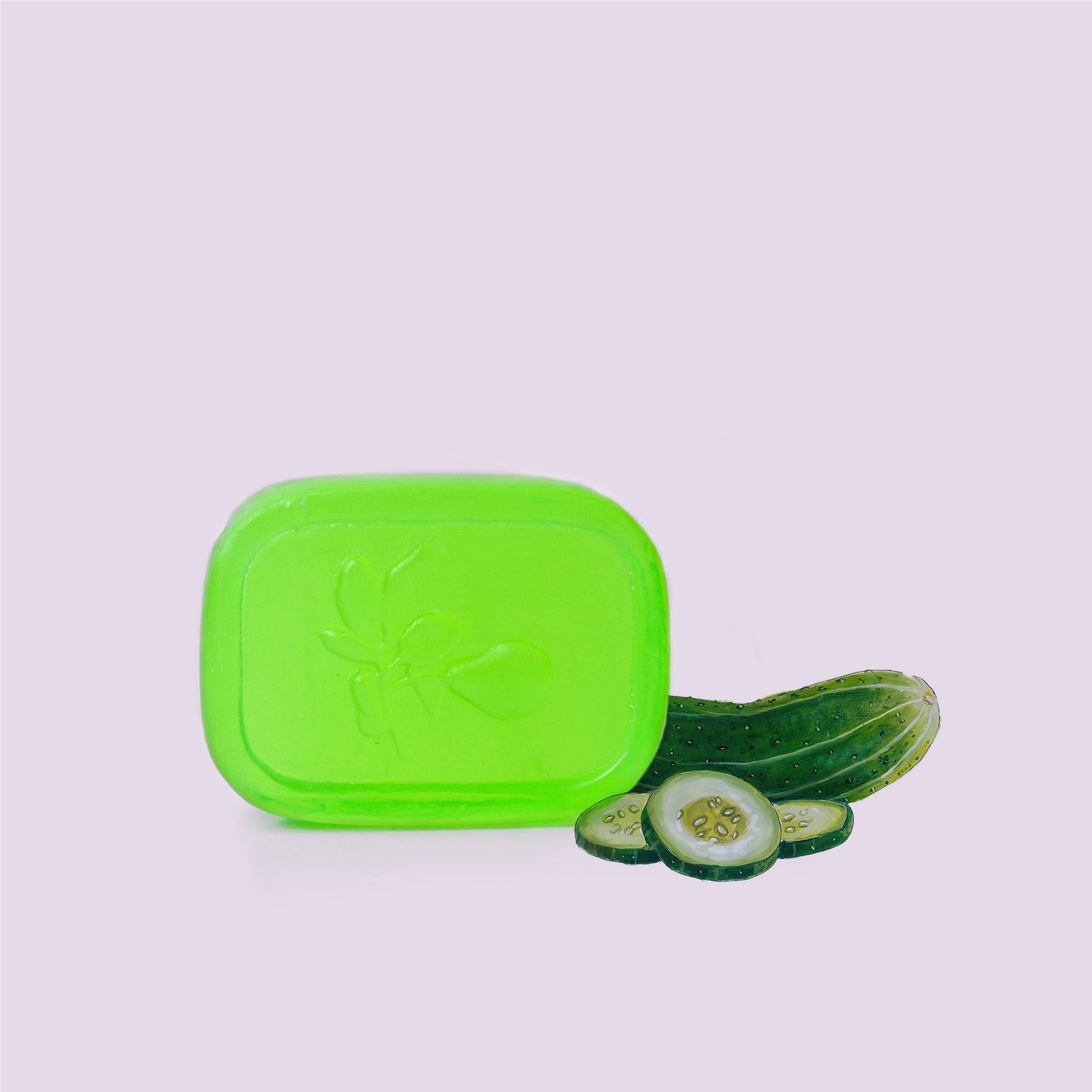The Victorian Garden - Cucumber &amp; Green Avocado Soap - 120g
