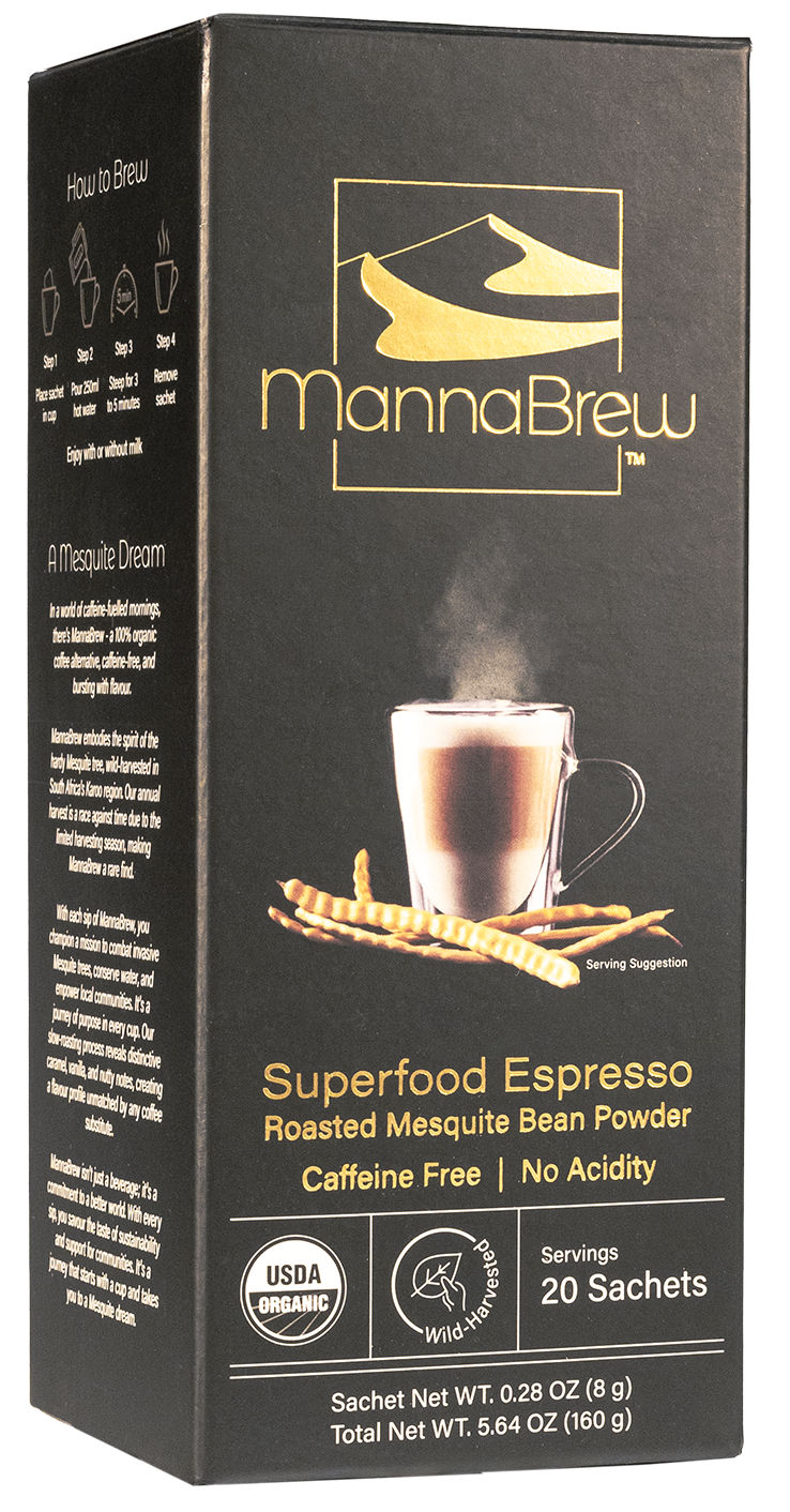 MannaBrew - Superfood Espresso -20  Sachets