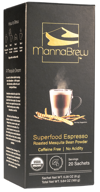 MannaBrew - Superfood Espresso -20  Sachets