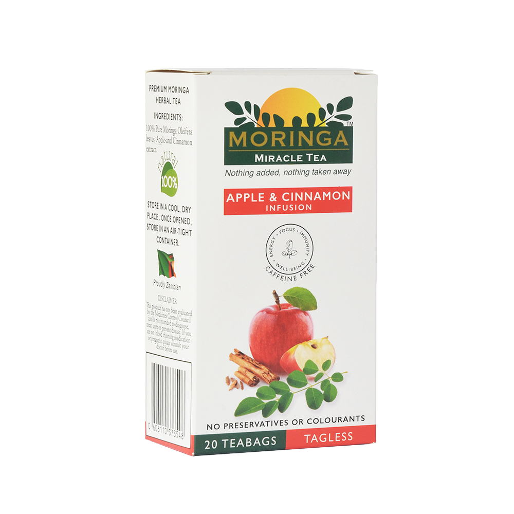 Moringa Intiative - Moringa Apple &amp; Cinnamon Tea - 20's