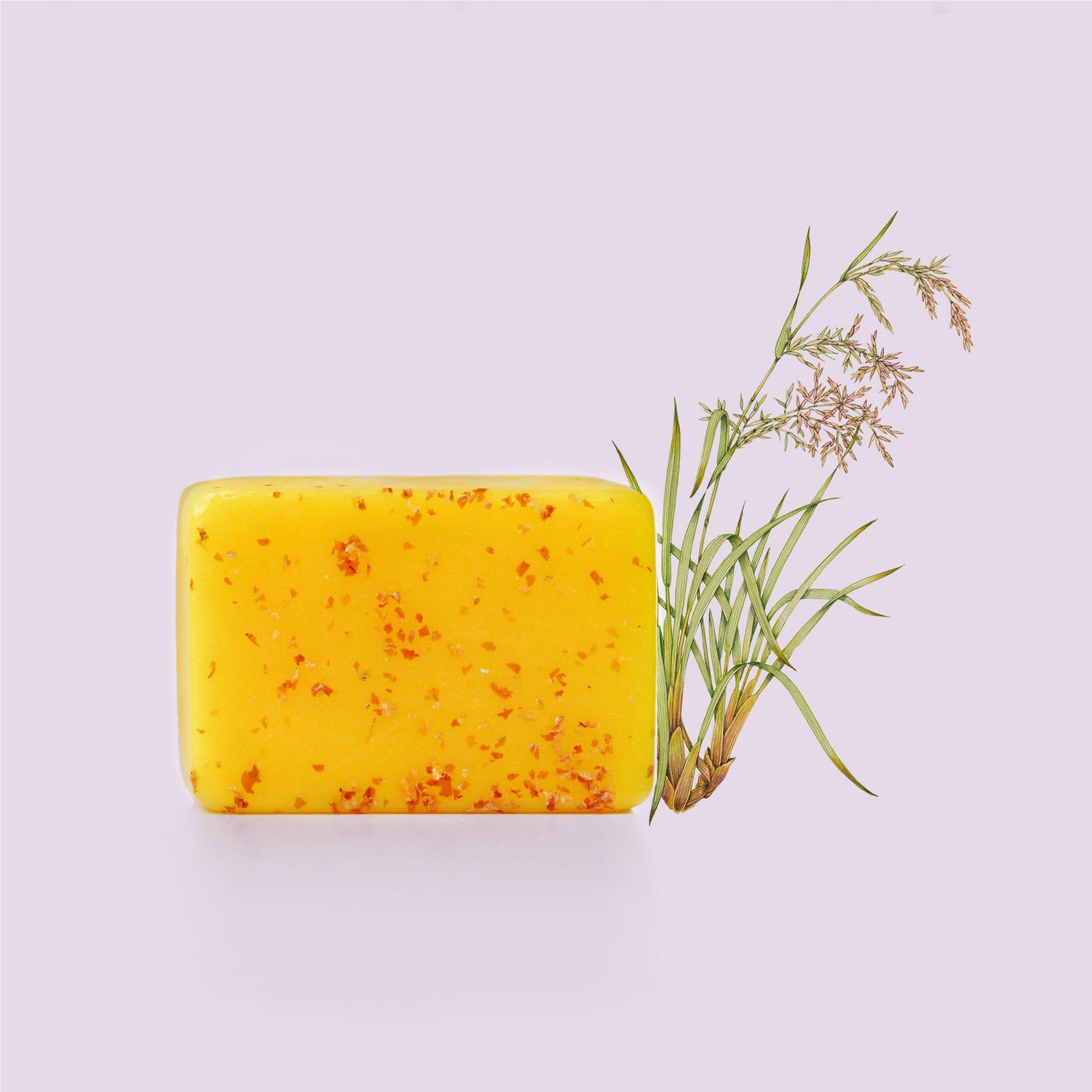 The Victorian Garden - Lemongrass &amp; Bran Soap - 180g