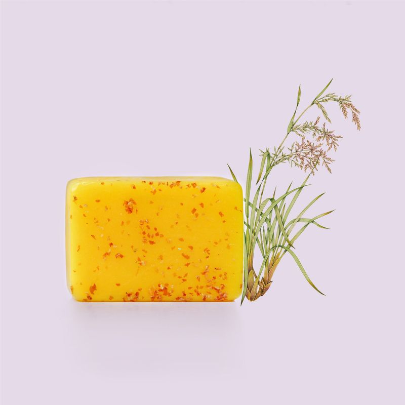 The Victorian Garden - Lemongrass &amp; Bran Soap - 180g