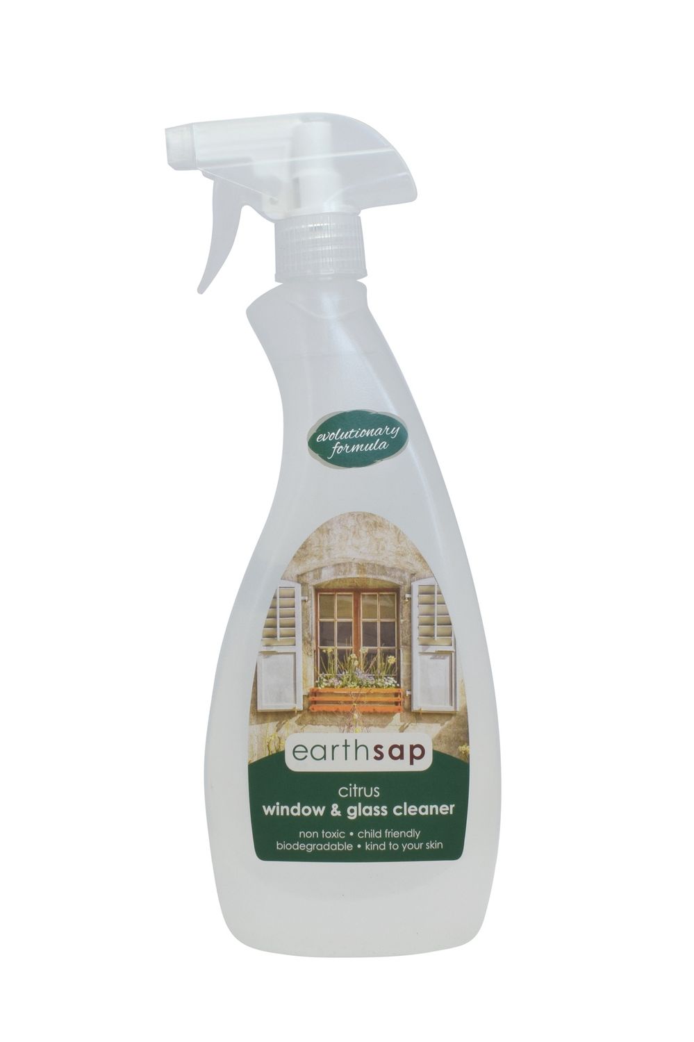 Earthsap - Window &amp; glass w/ trigger spray - 750ml