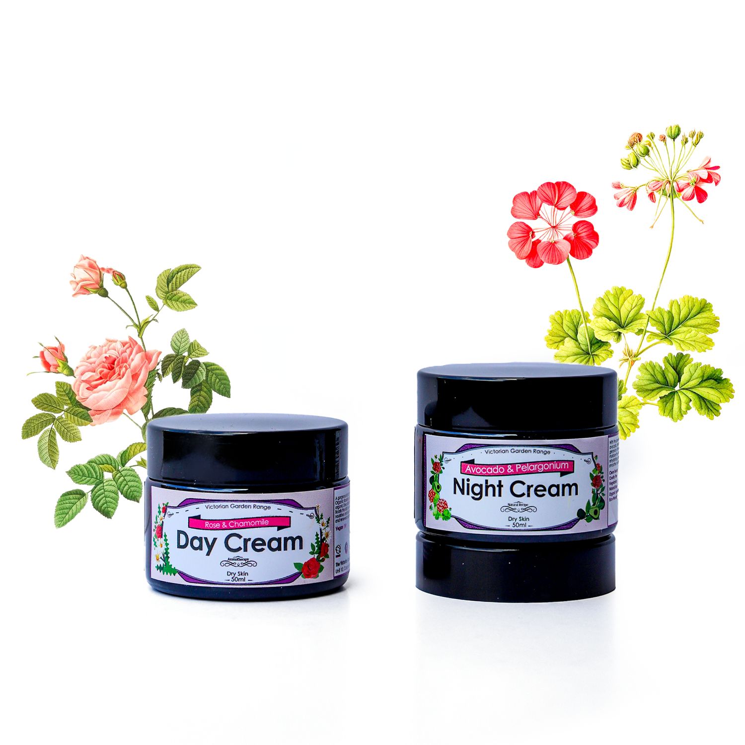 The Victorian Garden - Rose &amp; Chamomile Day Cream - 50ml