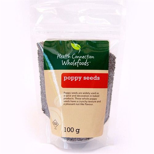 Health Connection Wholefoods - Poppy Seeds - 100g