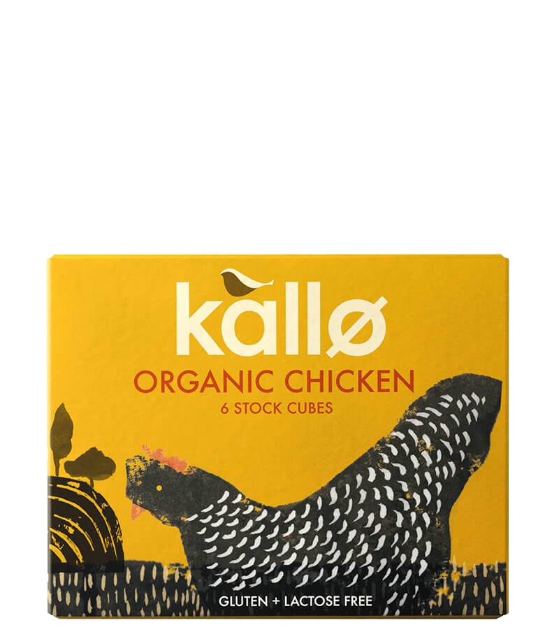 Kallo - Organic Chicken Stock Cubes - 66g